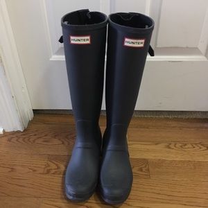 Hunter Rain Boots, adjustable